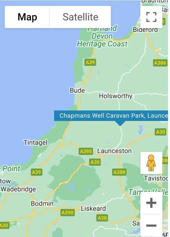 Cornwall Cornwall-Chapmanswell Caravan Holiday Park A30 B&B Bed And Breakfast #41 Launceston Eksteriør billede